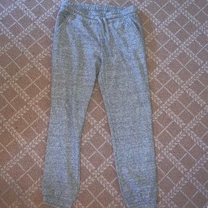 Light grey cotton sweatpants